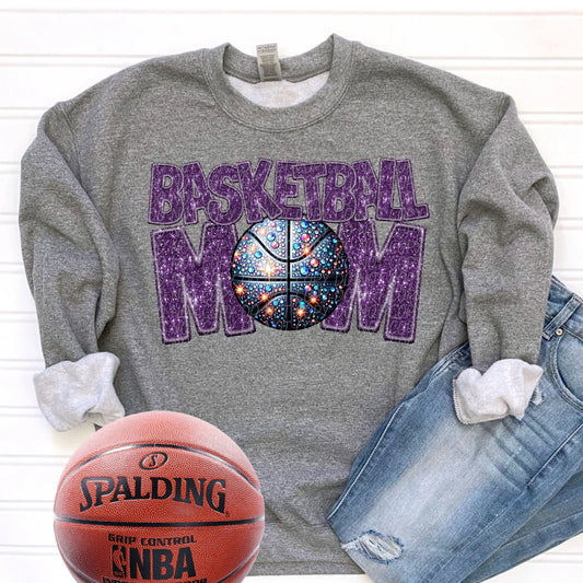 Basketball Mom - Purple